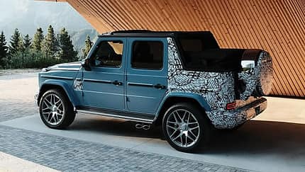 07/2026, Mercedes G-Klasse G63 Cabrio Teaser Mercedes G-Klasse G63 Cabrio Teaser