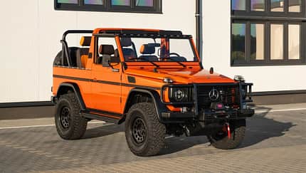 EMC Magma Beam Orange 250GD Wolf, Mercedes G-Klasse W460 Restomod, 07/2026 EMC Magma Beam Orange 250GD Wolf
