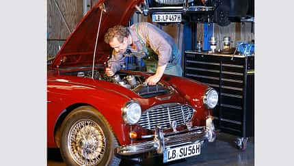 Der Big Healey ist ein dankbarer Klassiker