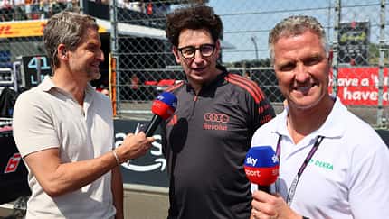 Sky-Übertragung - Peter Hardenacke, Mattia Binotto & Ralf Schumacher - GP Ungarn 2026