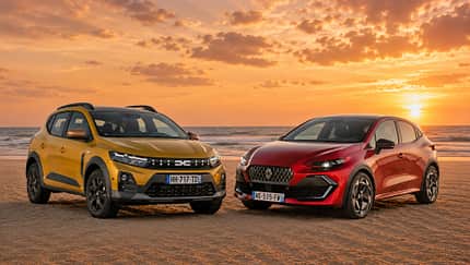 07/2026 Vergleich Renault Clio Dacia Sandero Stepway 07/2026 Vergleich Renault Clio Dacia Sandero Stepway