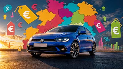 VW Polo Gebrauchtwagen-Vergleich Bundesländer KI-generiert