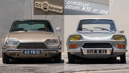 07/2026, Citroën, GS, Birotor, M35, Wankel Citroën GS Birotor und M35 Montage