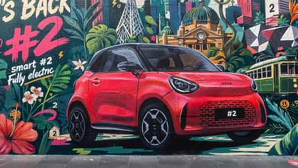 Smart #2 Teaser Wandbild