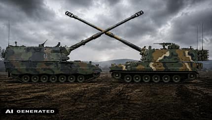 Panzerhaubitzen PzH 2000 und K9 Thunder