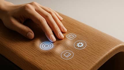 08/2026, Touchscreen aus Holz Touchscreen aus Holz