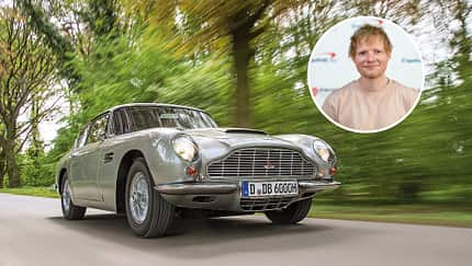 Ed Sheeran muss Strafe zahlen, weil sein Aston Martin nicht versichert war