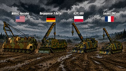 Berge-Panzer im Vergleich