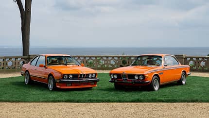 BMW, Monterey Car Week 2026, BMW 3.0 CSi (Baureihe E9), BMW M6 (Baureihe E24), Inka Orange von Kith