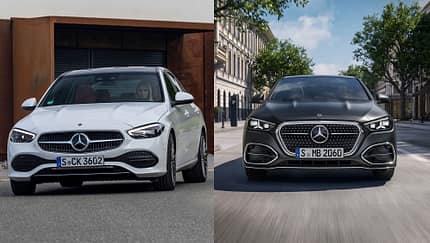Mercedes C-Klasse (W 206) Alt-neu-Vergleich