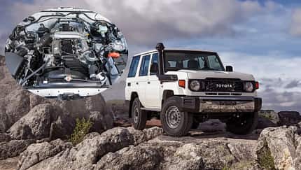08/2026 Toyota Land Cruiser HJZ 76 1HZ Dieselmotor 08/2026 Toyota Land Cruiser HJZ 76 1HZ Dieselmotor