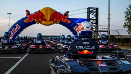 Formel 1 - Max Verstappen - Red Bull - Kart - Silverstone Formel 1 - Max Verstappen - Red Bull - Kart - Silverstone