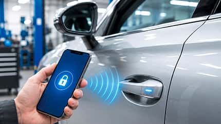 TechnikProfi, Digitalisierung, Fahrzeugschlüssel, Fahrzeugentriegelung, Smartphone, Neuwagen TechnikProfi_2026_18_03_7