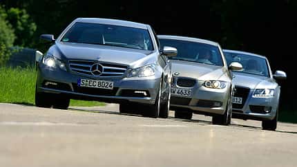 Mercedes E-Klasse, BMW 335i, Audi A5