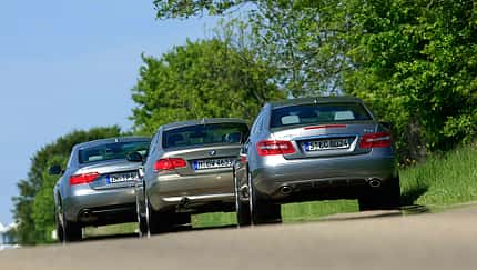Mercedes E-Klasse, BMW 335i, Audi A5