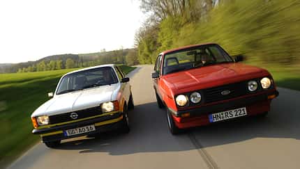 Ford Escort MK II RS 2000, Opel Kadett C GT/E