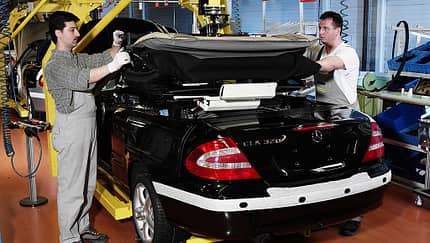 Karmann Produktion Mercedes CLK Cabrio