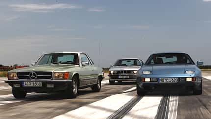 BMW 635 CSI, Mercedes-Benz 450 SLC 5.0, Porsche 928S