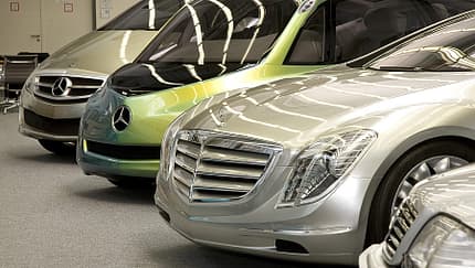 Forschungsautos von Mercedes