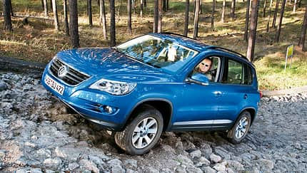 VW Tiguan muss in die Werkstatt