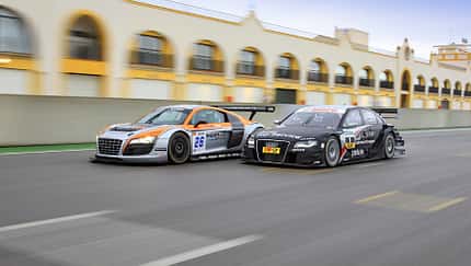 Audi R8 GT3 LMS, A4 DTM