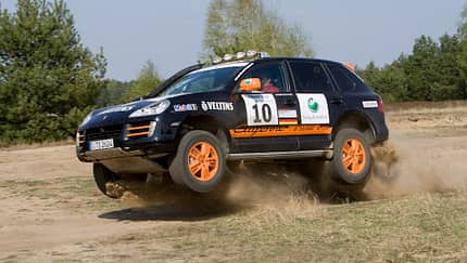 Letzte Fahrt im Rallye-Porsche
