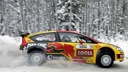 Petter Solberg Citroen C4 WRC
