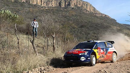 Sebastien Ogier Citroen C4 Mexiko 2010