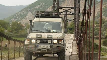 Montenegro, Albanien und Griechenland mit dem Geländewagen