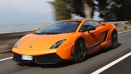 Lamborghini Gallardo LP 570-4 Superleggera - Fahrtaufnahme Seitenansicht 