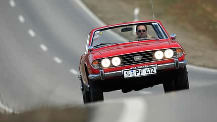 0410, Triumph, Stag, dynamisch, mokla0510, fbericht, Kaufberatung Triumph Stag Front