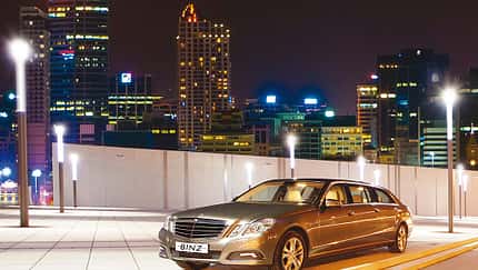 Mercedes E-Klasse Stretch Limo Binz