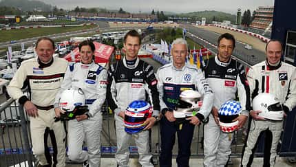 24h-Rennen Nürburgring 2010 Motor Presse Stuttgart Fahrer