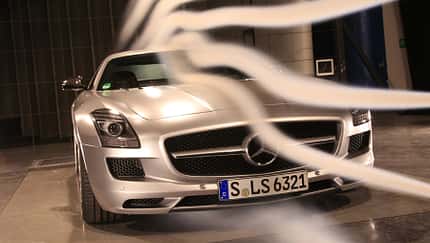 Mercedes SLS AMG Windkanal