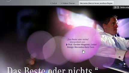 Mercedes Markenclaim Das Beste oder nichts