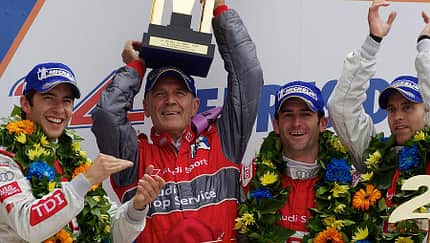 24h Le Mans 2010 Mike Rockenfeller Romain Dumas Wolfgang Ullrich Timo Bernhard