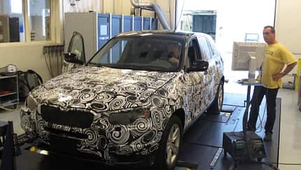 Getarnter BMW