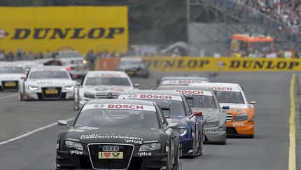 Timo Scheider DTM Audi A4 Norisring 2009