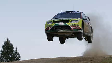 Jari-Matti Latvala, Rallye Sardinien 2009, Rallye-Sprünge