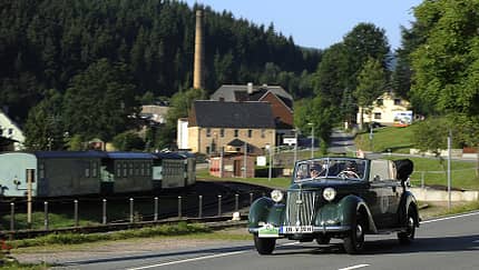 Sachsen Classic 2010, Impressionen der Etappe "Die Gläserne Manufaktur"