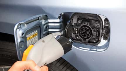 Toyota Prius Plugin, Steckdose