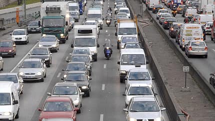 Paris Straßenverkehr