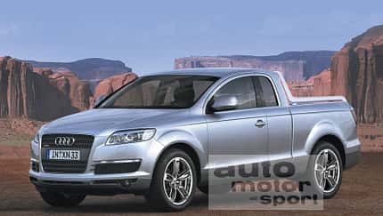 Retusche Audi Q7 Pickup