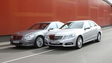 Mercedes E-Klasse, Mercedes S-Klasse