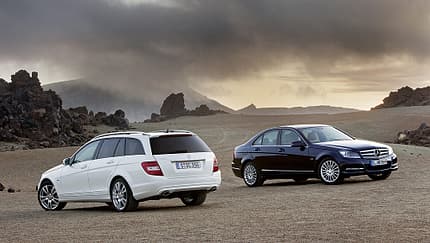 Mercedes C-Klasse Facelift, T-Modell, Limousine 