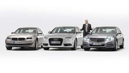 Konzeptvergleich Audi A6, BMW 5er, Mercedes E-Klasse, Ralph Alex