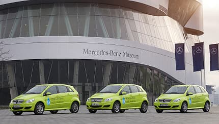 Mercedes B-Klasse F-Cell Welttour, Karte