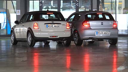 Mini Cooper D, BMW 116d