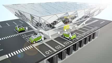 Eco Drive Solartankstellen, Solarzellen