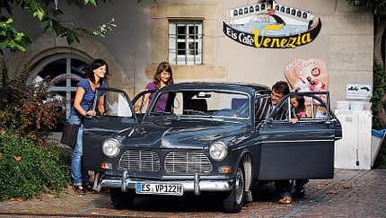 Volvo Amazon 122S, Heck